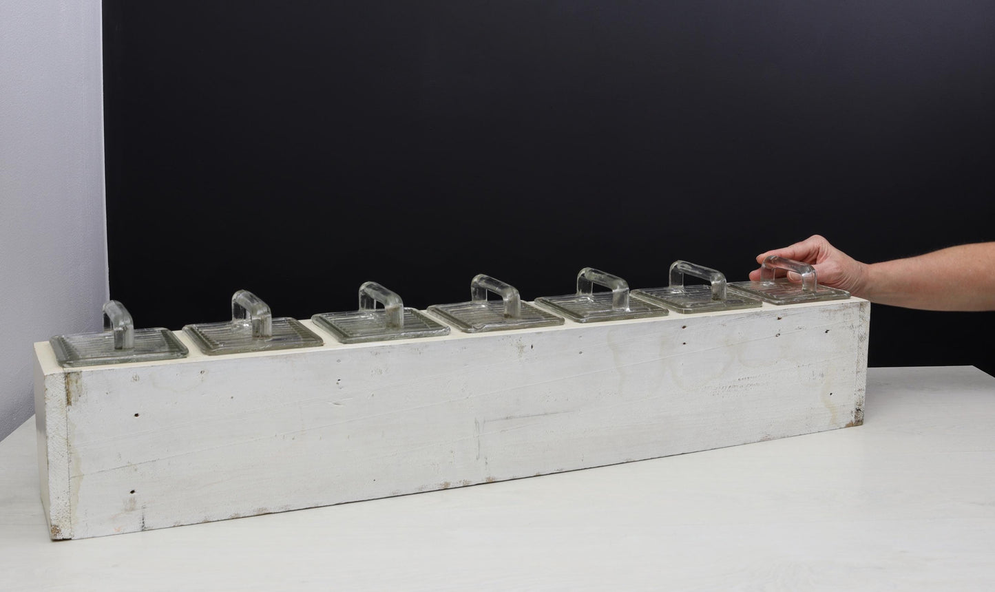 Vintage Weck Spice Rack Wall Shelf | 1930s German Retro Kitchen Decor