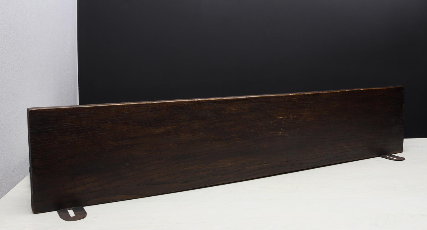 Antique Coat Rack with Shelf - Mechelen Style Wall Mount Entryway Coat Rack - Vintage Home Decor