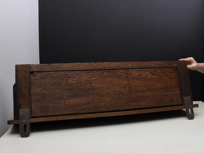 Antique Coat Rack with Shelf - Mechelen Style Wall Mount Entryway Coat Rack - Vintage Home Decor