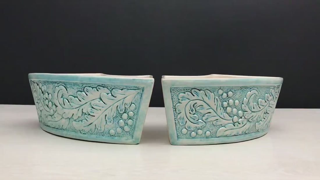 Vintage Ceramic Plant Pots-Plant Holders | Vintage Home Decor, Plant Lover Gift