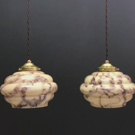 Stunning Glass Pendant Light Fixtures | Unique lamp-Art Deco Lighting | Unique Lighting