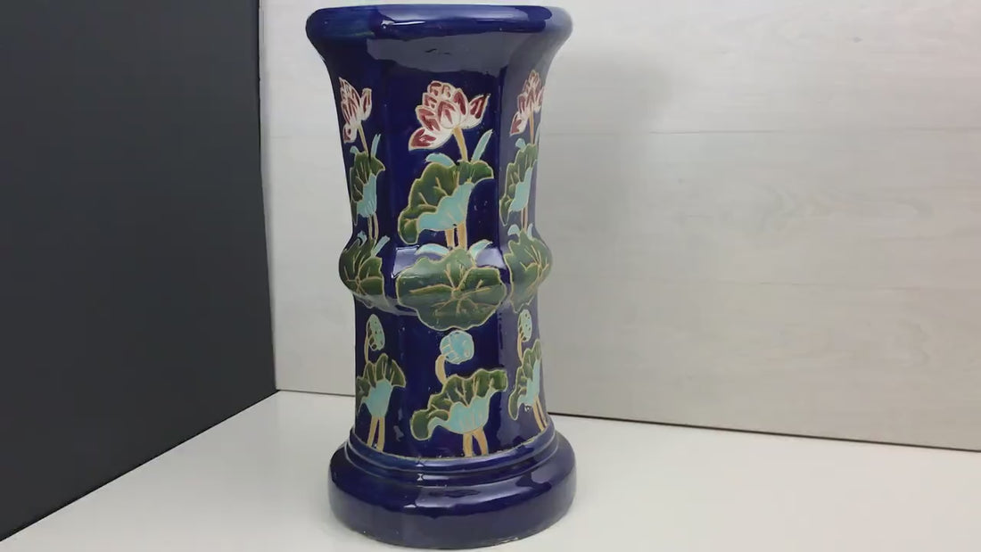 Pedestal Plant Stand-Entryway Decor | Vintage Home Decor-Tall Plant Stand