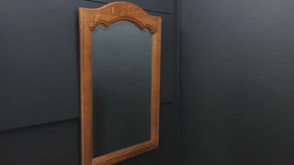 Large Wall Mirror from Europe | Vintage Entryway Mirror or Bathroom Mirror | Vintage Home Decor