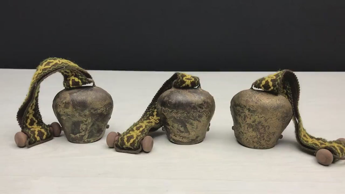 Charming Vintage bells from Europe