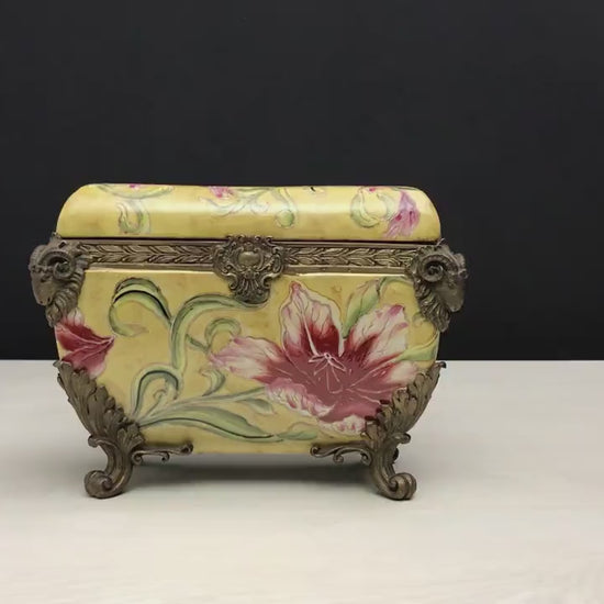 Vintage Jewelry Box-Trinket Box |Jewelry Storage or Unique Urn for Ashes