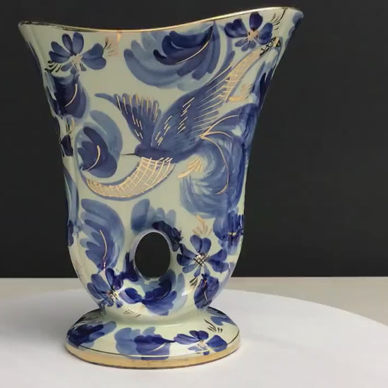 Unique Flower Vase | H.BEQUET QUAREGNON | Vintage Vase