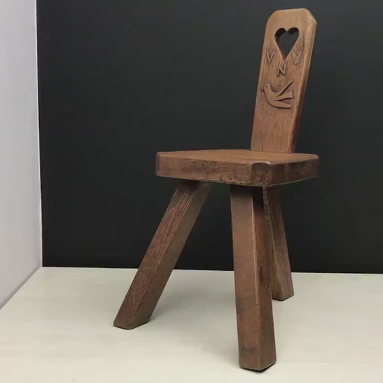 Vintage Wooden Stool –Wood Step Stool, Entryway & Farmhouse Decor-Vintage  Home Decor