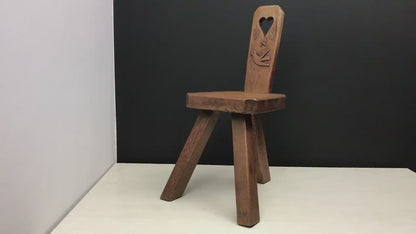 Vintage Wooden Stool –Wood Step Stool, Entryway & Farmhouse Decor-Vintage  Home Decor