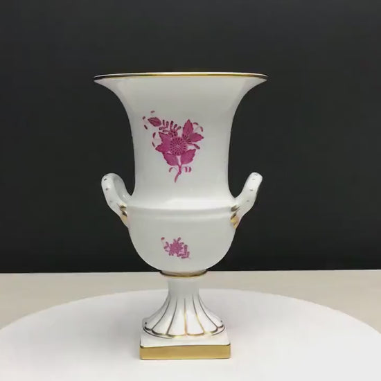 Beautiful Herend hand-painted porcelain vase