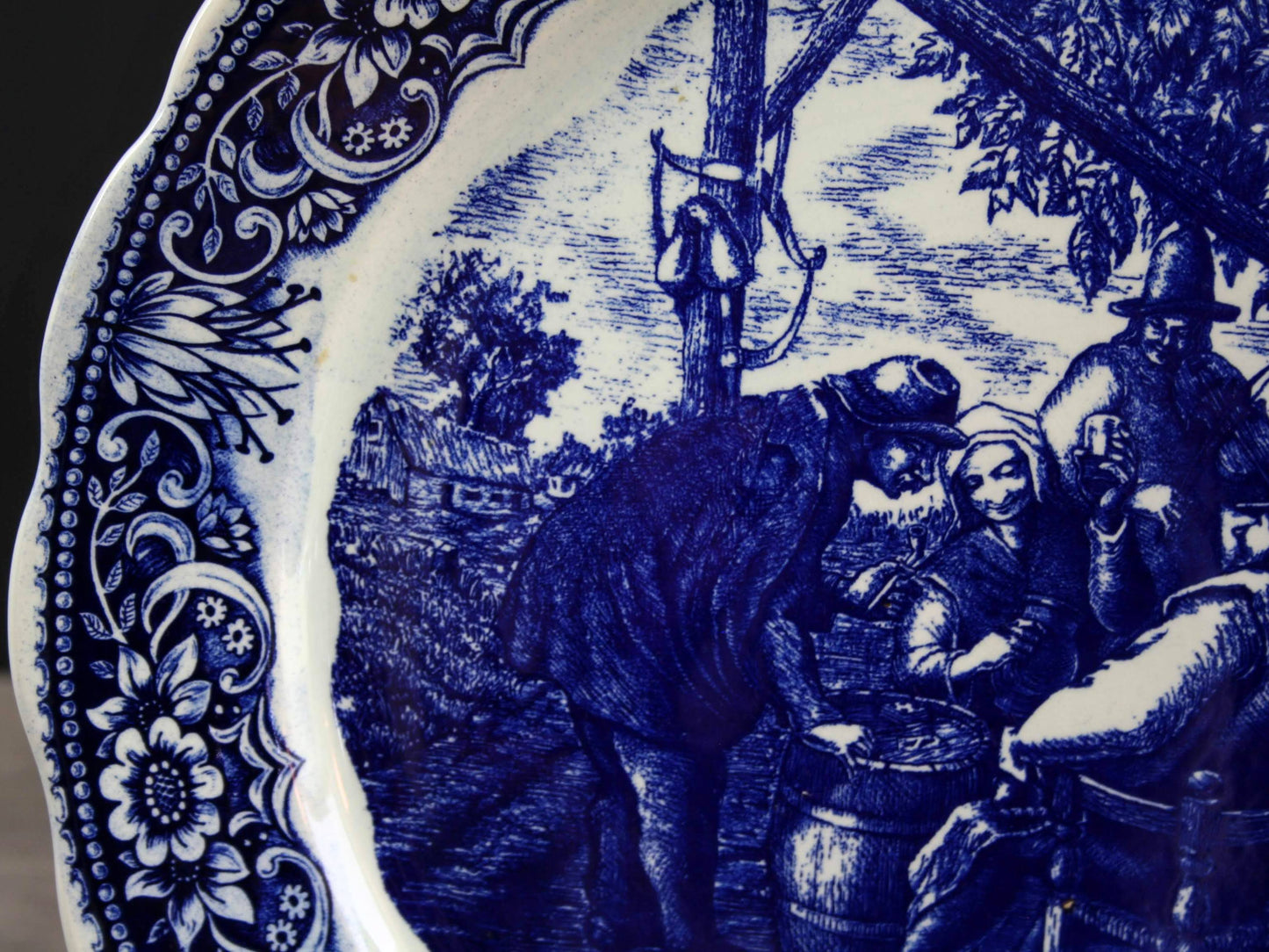 Charger Plate- Delftware