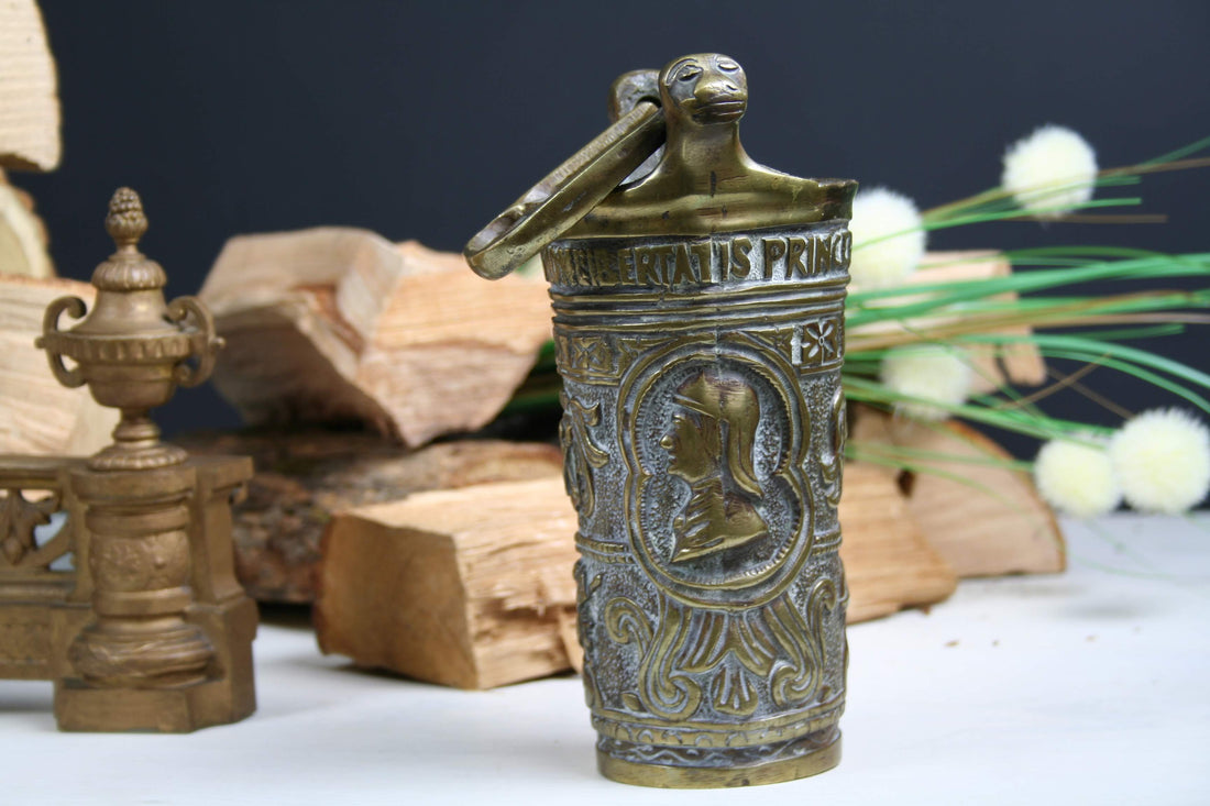 Antique Holy Water Font or Unique Match Holder