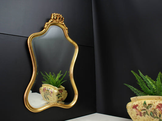 Vintage Wall Mirror | Gold Mirror - French Antique Home Decor 