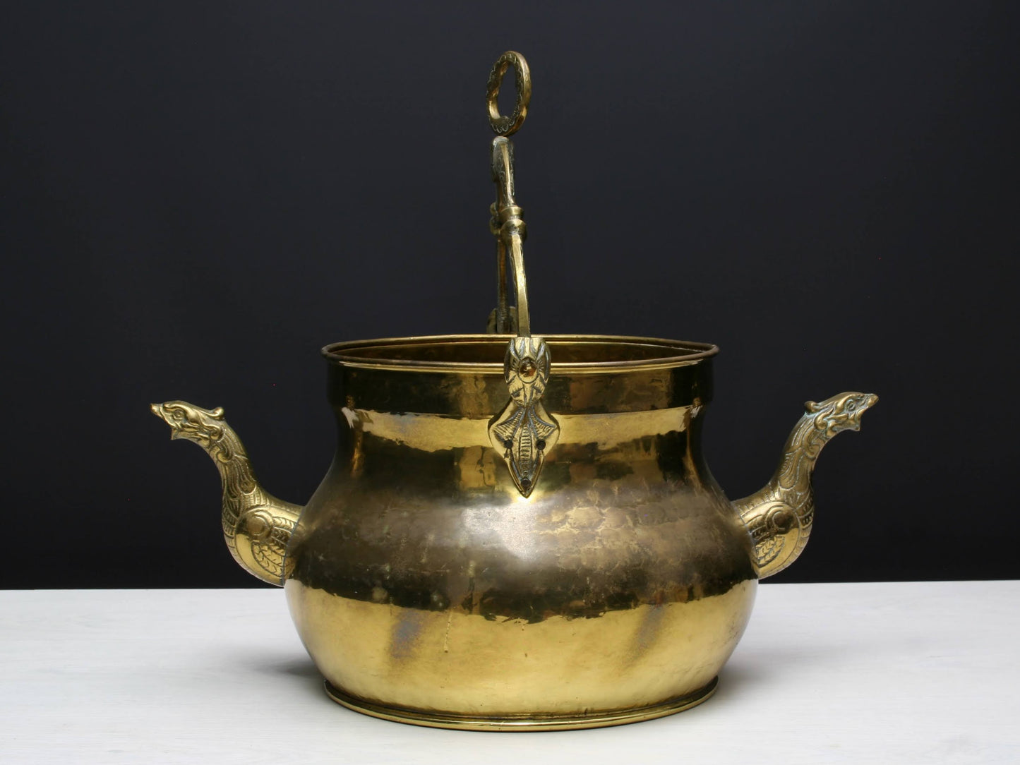 French Brass Kettle