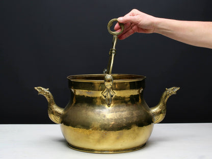 French Brass Kettle