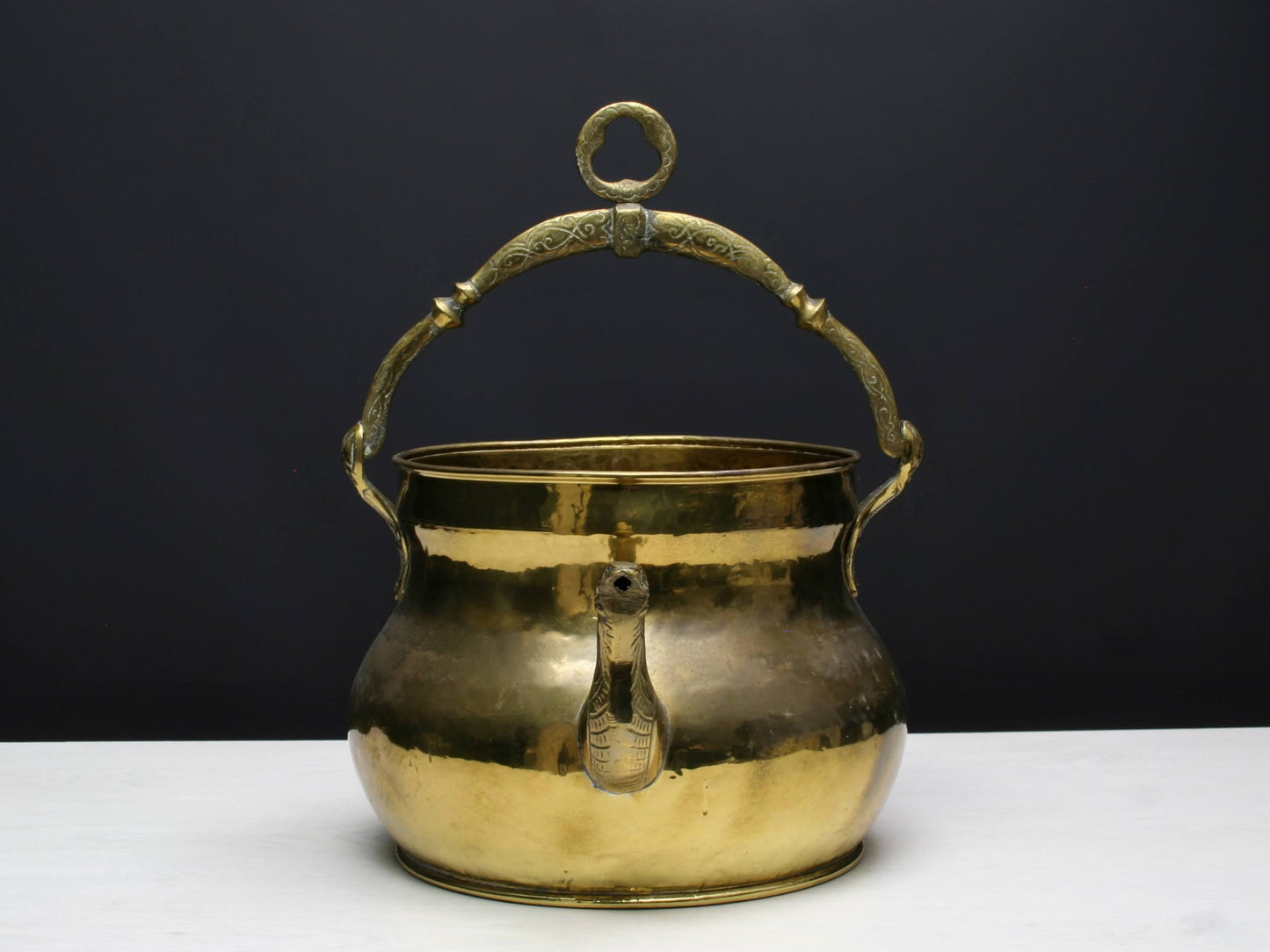 French Brass Kettle