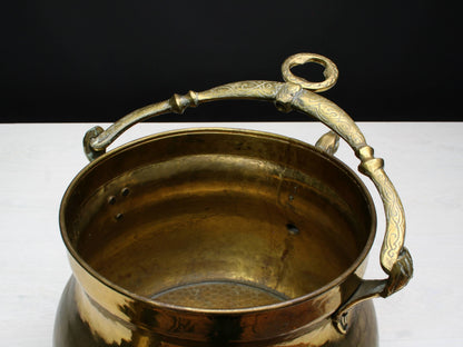 French Brass Kettle