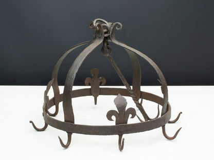 Pot Rack | Wrought Iron Hooks