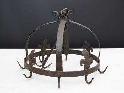 Pot Rack | Wrought Iron Hooks