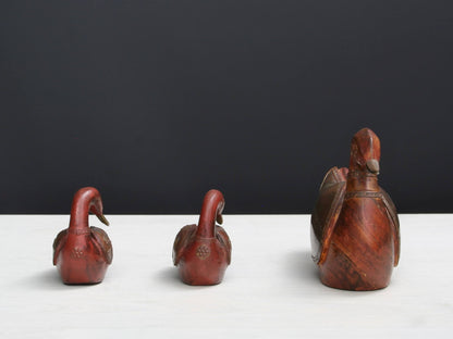 Wood Sculpture Decorative Birds