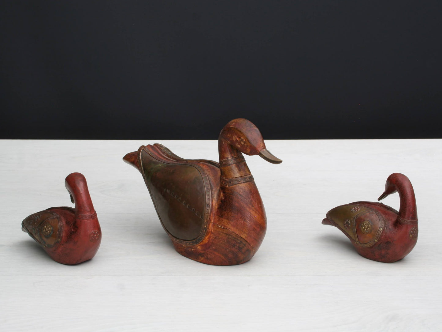 Wood Sculpture Decorative Birds