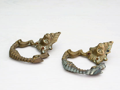 Brass Pulls - Antique Hardware