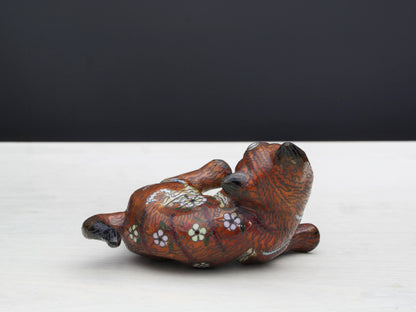 Cloisonne Cat Figurine