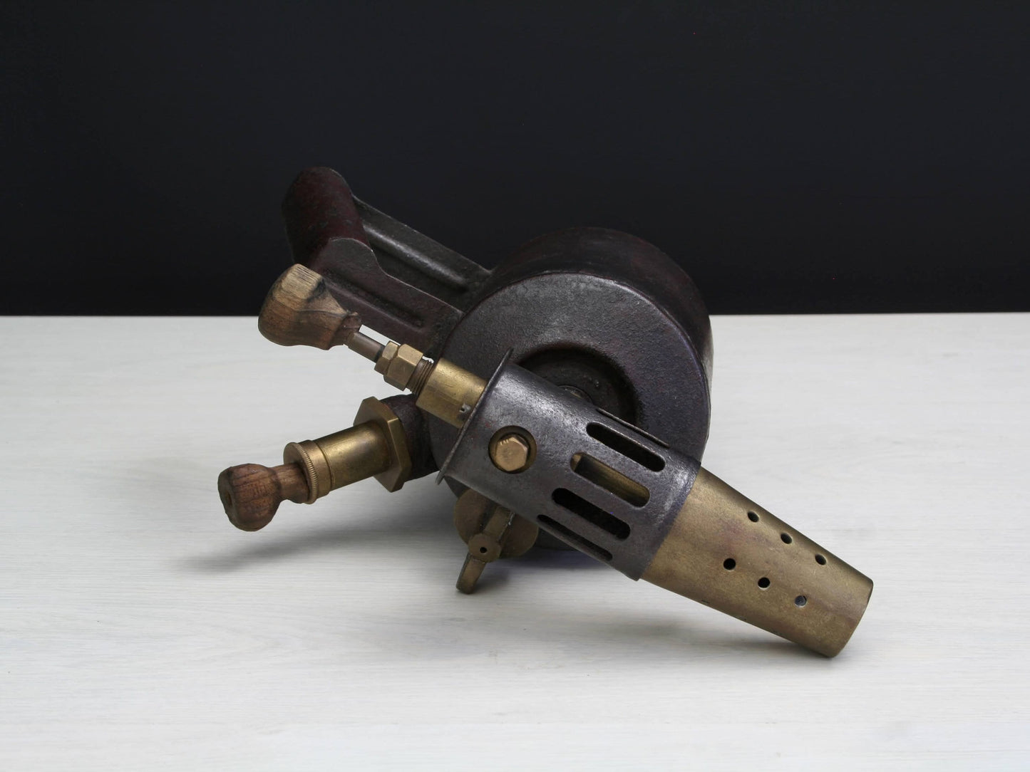 French Decor-Antique Blowtorch-Design Inspiration-Industrial Decor-Unique Gift Ideas-French Antique-Deals-Fireplace Decor-Vintage Home Decor