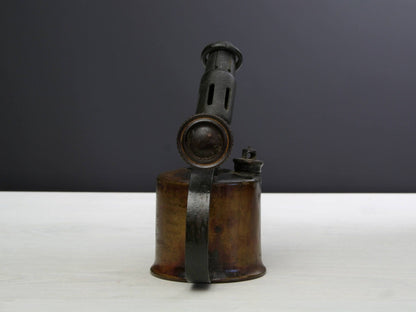 French Antique Blow Torch-Farmhouse Decor-Turn Of The Century- Industrial Decor