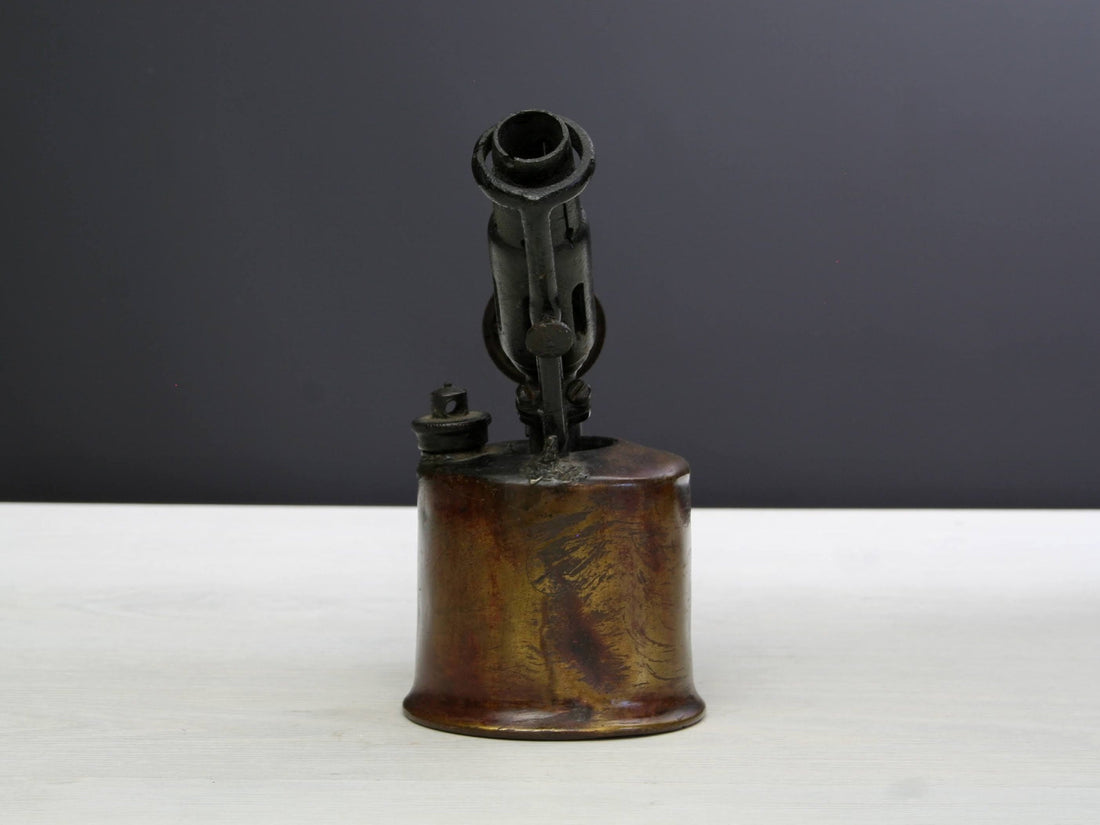 French Antique Blow Torch-Farmhouse Decor-Turn Of The Century- Industrial Decor