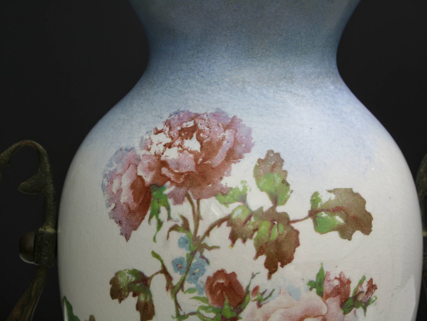 French Antique- Ceramic Vases |  French Decor-Unique Flower Vases