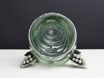 Glass Art Centerpiece - Cornucopia Horn Of Plenty | Vintage Glass Table Centerpiece - Tabletop Decor | Centerpieces & Unique Gifts
