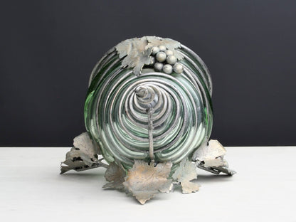 Glass Art Centerpiece - Cornucopia Horn Of Plenty | Vintage Glass Table Centerpiece - Tabletop Decor | Centerpieces & Unique Gifts