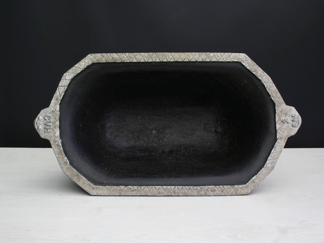 Cast Iron Coal Scuttle | Fireplace Decor Ash Bucket | Antique Iron Fireplace Tools | Unique Gifts, Mantel Decor & Farmhouse Decor