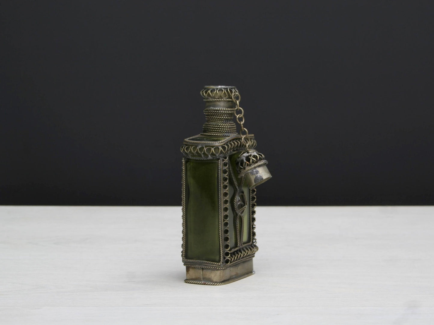 French Antique , Snuff Bottle | Shabby Chic Vanity-Antique Bottle | Bathroom Decor , Unique Finds and Great Deals