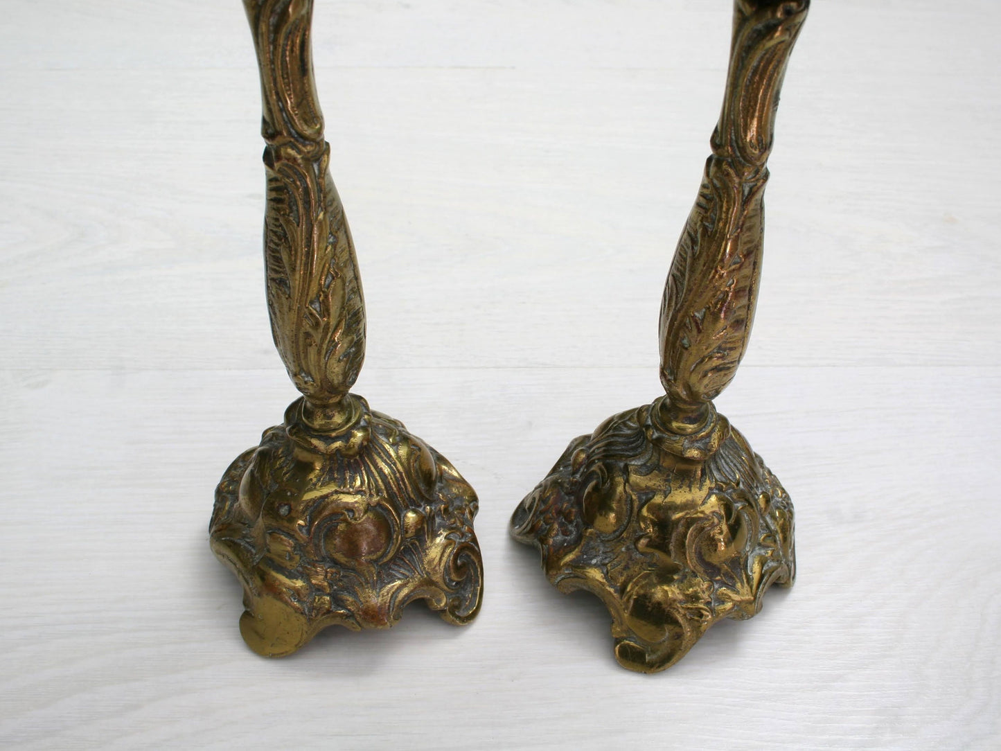 Antique Candle Holder Set | Vintage Decor , Candle Stick Holder | Brass Candle Holder , Deals