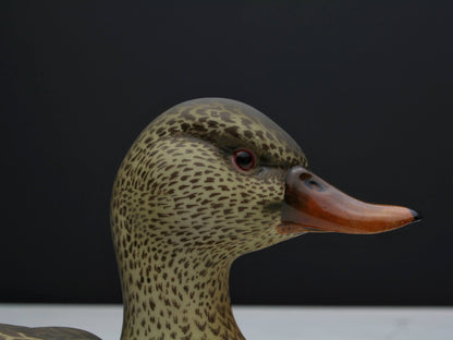 Stunning Lifelike Mallard Bird Sculpture | Vintage Decorative Bird Figurines | Shelf Decor, Console Table Decor & Unique Gifts