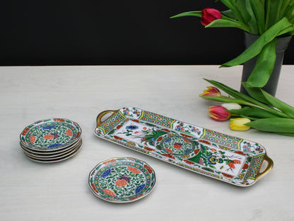 Porcelain Serving Tray & Appetizer Plates | Table Decor Kitchen Accessories