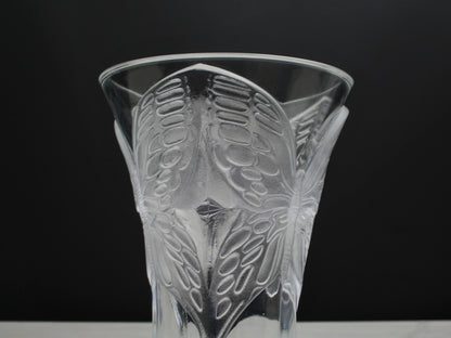 Lead Crystal Vintage Vase Set | French Decor Flower Vases