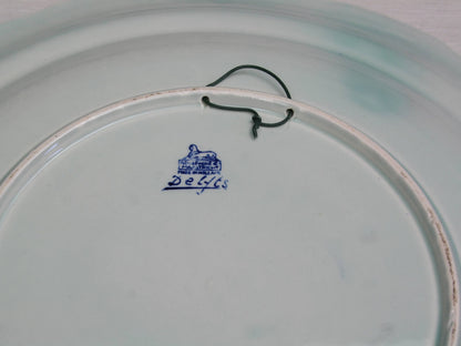 Large Delftware Charger Plate | Delft Plate - Kitchen Decor