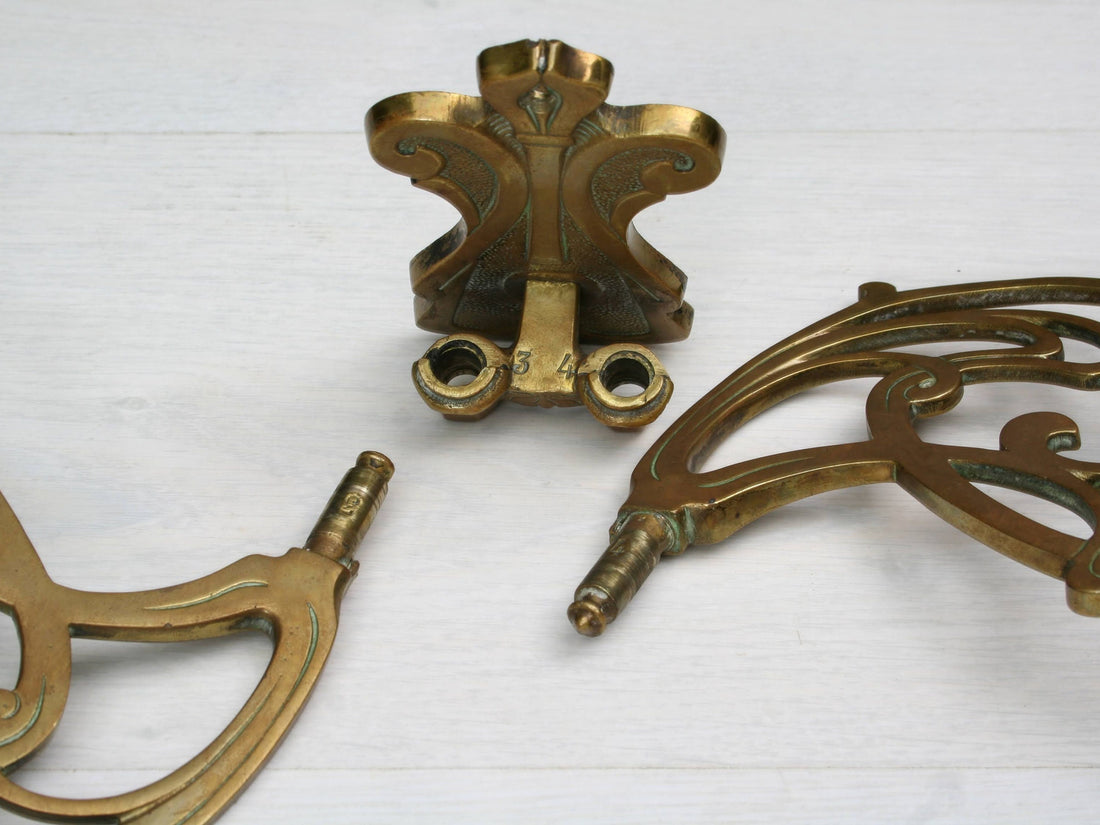 French Antique-Candle Wall Sconces | Candle Stick Holders- Vintage Home Decor