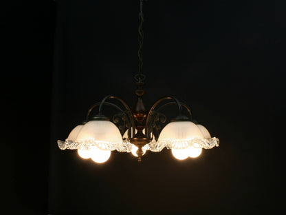 Hanging Light / Vintage Chandelier | Vintage Decor- Entryway Lighting