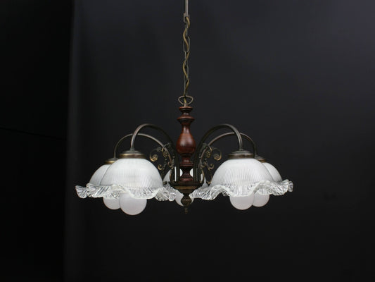 Hanging Light / Vintage Chandelier | Vintage Decor- Entryway Lighting