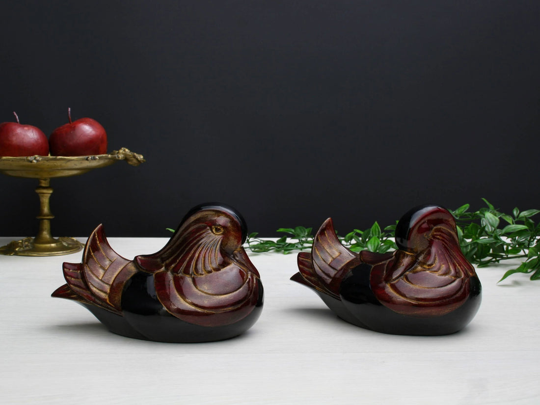 Bird Figurine Collectibles | Bird Sculpture Art | Art Objects - Console Table Decor & Shelf Decor