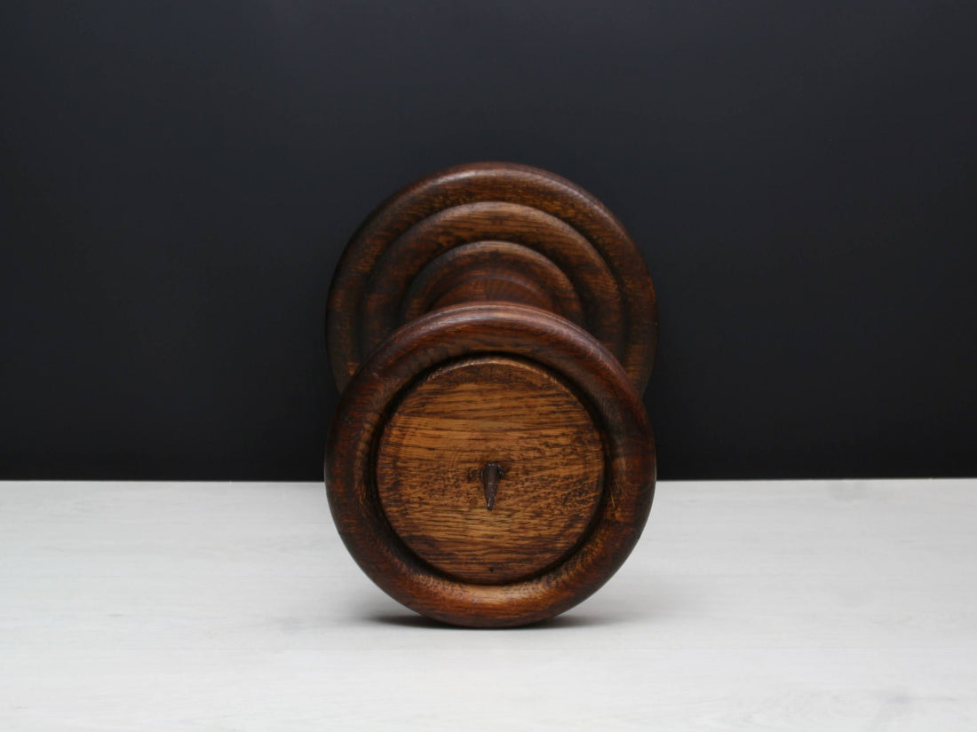 Large Wooden Candle Holder | Vintage Home Decor-Candle Stick Holder | Church Decor