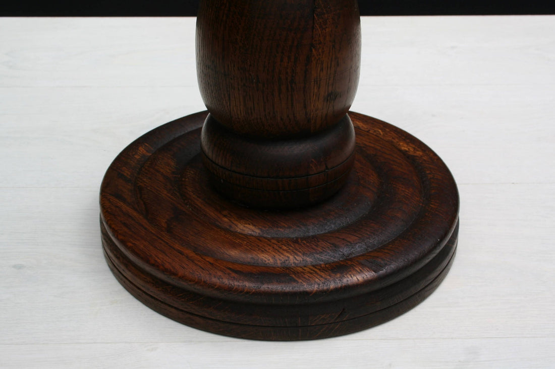 Large Wooden Candle Holder | Vintage Home Decor-Candle Stick Holder | Church Decor