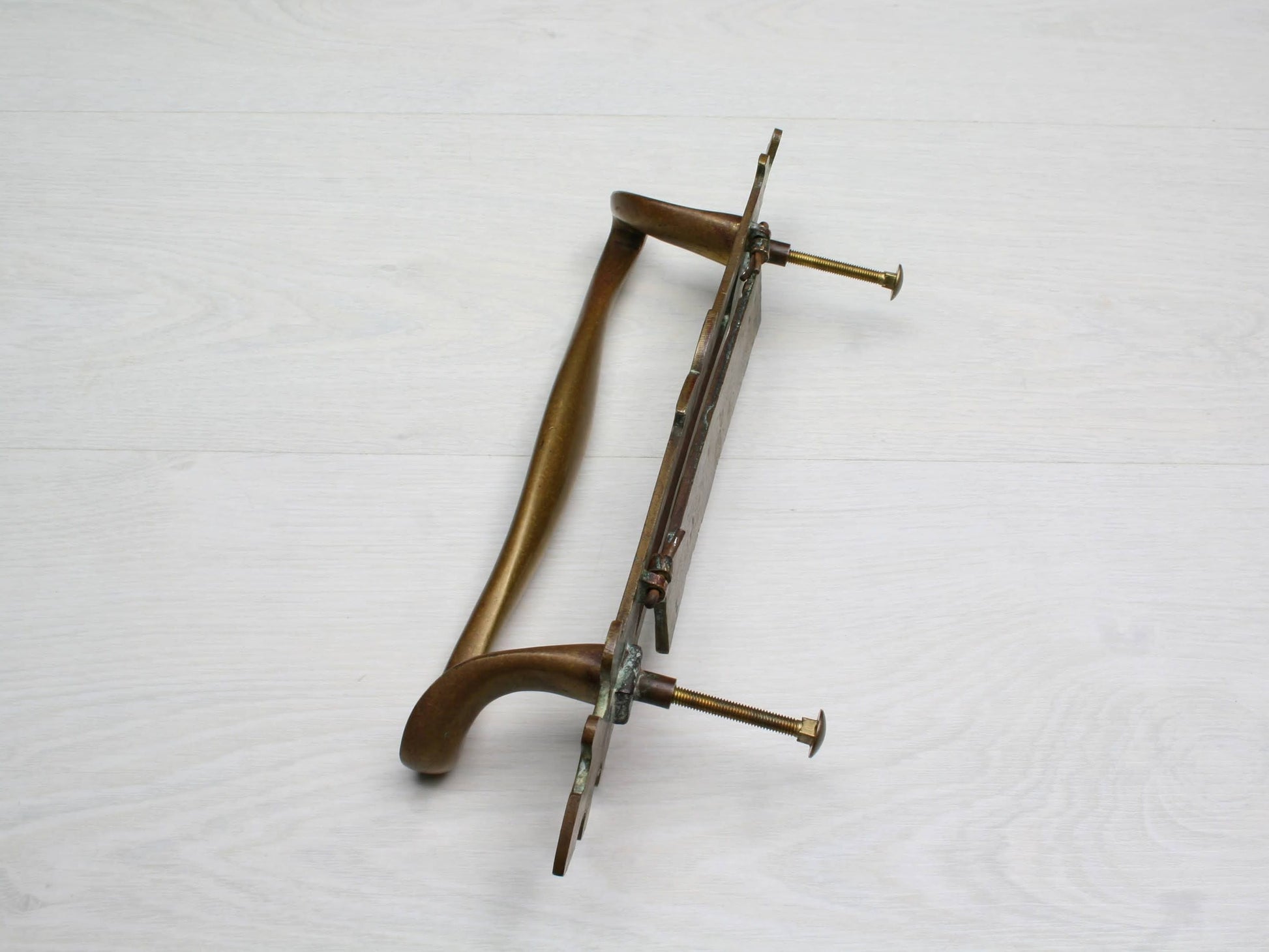 French Antique  Door Mail Slot | French Country Style-Brass Door Pull