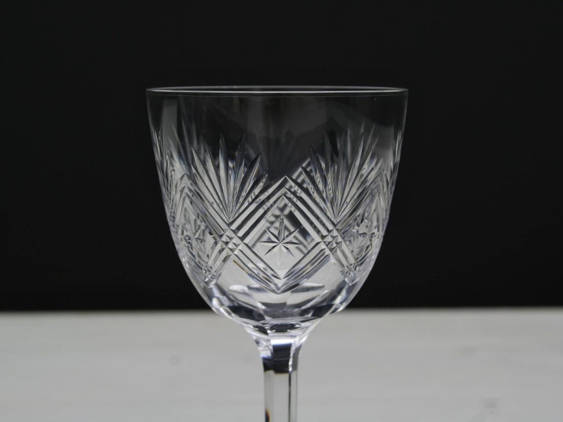 Cut Crystal Glasses Set of 8, Napoleon 3 | Liquor Glasses,Whiskey Glasses | Barware Set