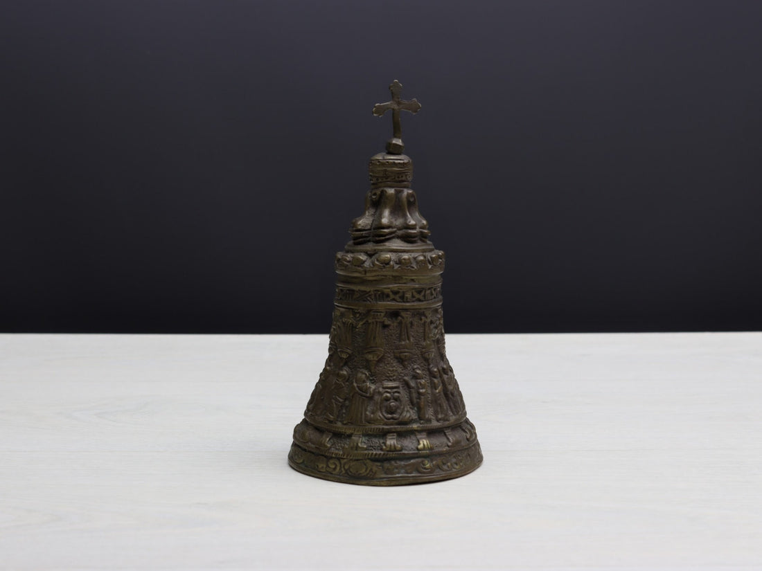 French Antique Bell, Perfect Hand bell | Table Bell- Vintage Home Decor