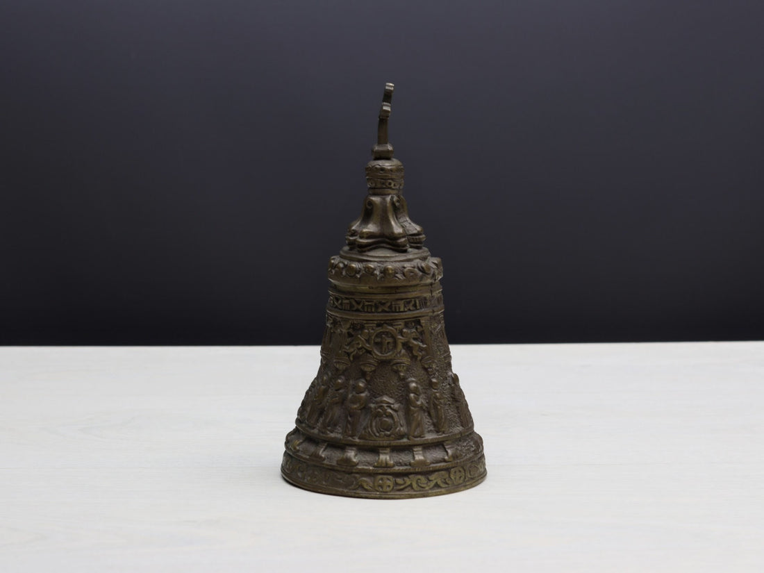 French Antique Bell, Perfect Hand bell | Table Bell- Vintage Home Decor