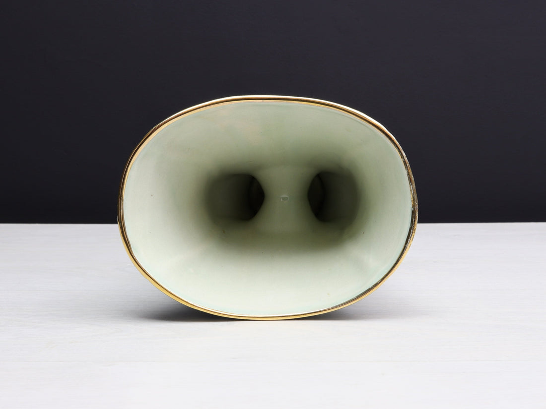 Unique Flower Vase | H.BEQUET QUAREGNON | Vintage Vase